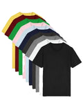 Kit 10 Camisetas Masculinas Basicas Cores Sortidas - Abafarto